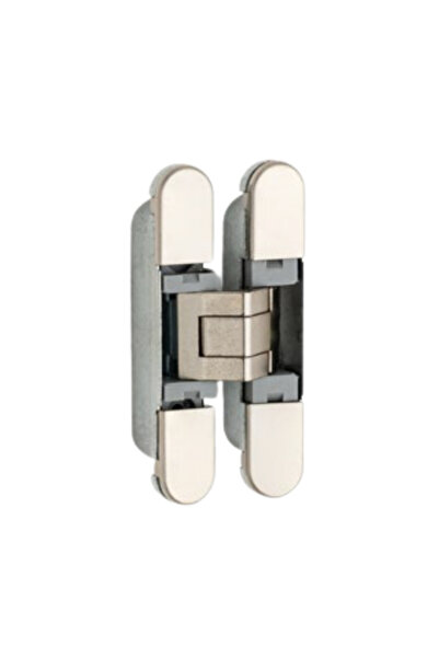 System Gizli Menteşe 76x14 Mm 16 Kg Parlak Nikel Renk