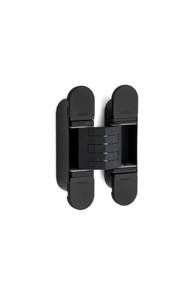 System Gizli Menteşe 130x30 Mm Siyah Renk