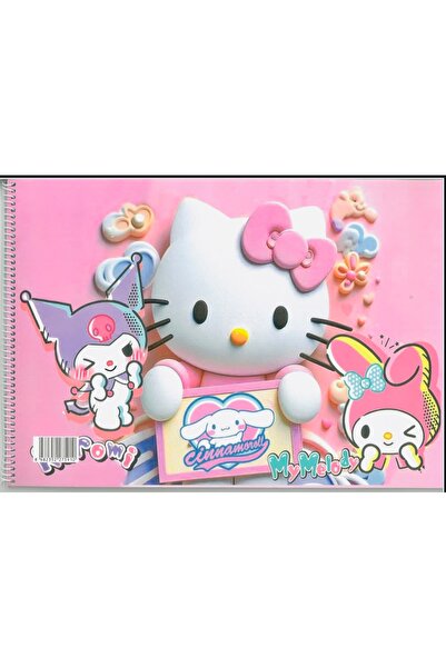 Deniz Oyuncak Hello Kitty 25*35 Spi̇ralli̇15 Sayfa Resi̇m Defteri̇