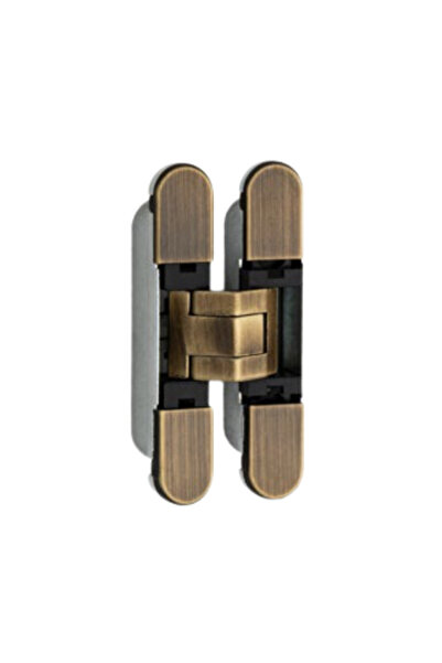 System Gizli Menteşe 76x14 Mm 16 Kg Mat Antik Bronz Renk