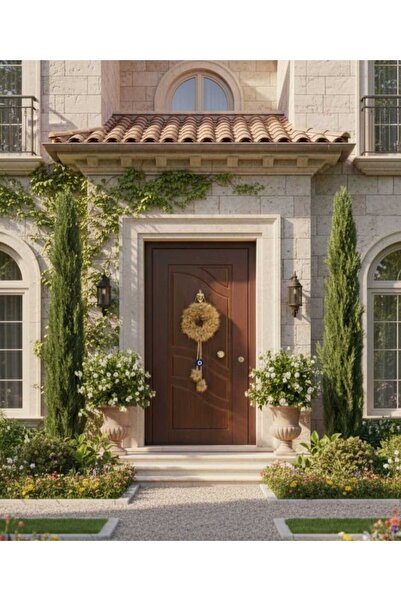 KNC EXCLUSİVE CLASSİC Lüks Özel Tasarım Bohem Kapı Süsü - Nazar Boncuklu El E...