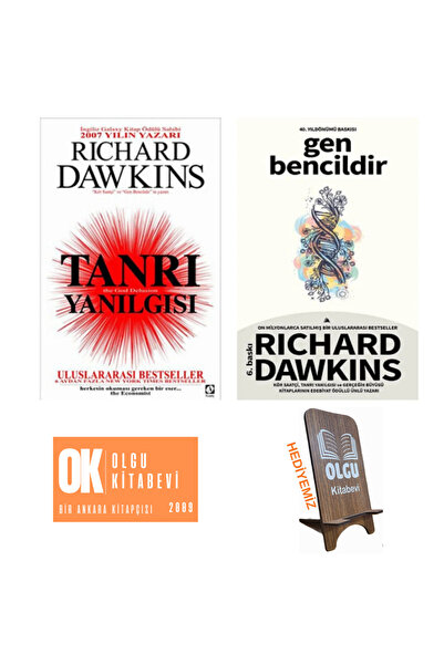 Kuzey Yayınları Gen Bencildir - Tanrı Yanılgısı / 2 Kitap Takım - Richard Daw...