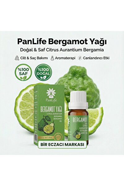 Bergamot Yağı10 ml %100 Saf Uçucu Yağ – Aromaterapi & Cilt Bakımı-Eczacı Kuruluşu