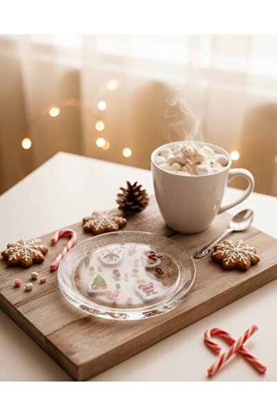 Lumine Glow Atelier El Yapımı Epoksi Servis Tabağı & Sunumluk