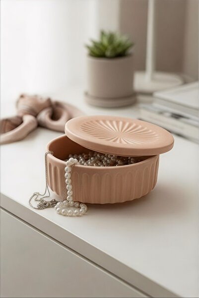 Minic Store Handmade Concrete Terracotta Jewelry Box |   Decorative Storage B...