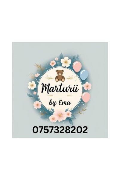 OEM Marturie nunta/botez realizata manual,personalizata ,din rasina