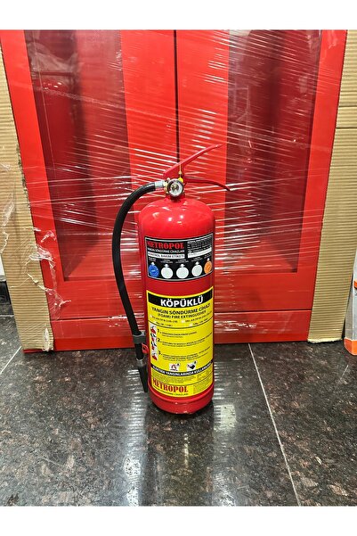 Genel Markalar Metropol 6 kg AFF köpüklü yangın söndürme cihazı dört yıl gara...