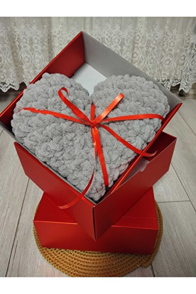 EKANS Alize Puffy Kalpli Yastık Hediye Kutulu 35-40 Cm Arası