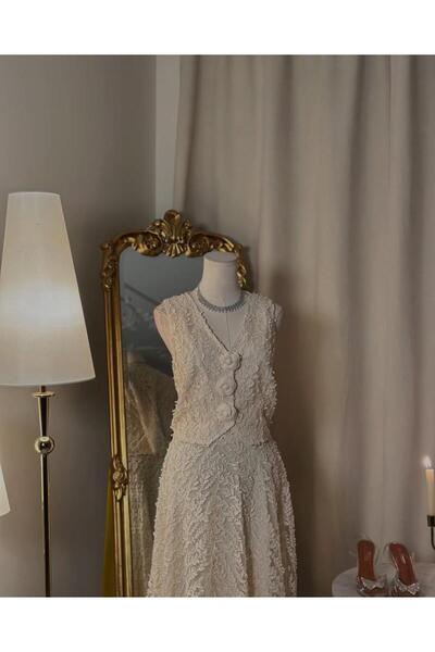 vanus fashion 5800 -فستان ميدي