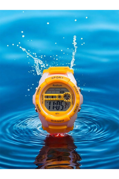 sezerekspres Children's Wristwatch Rodium Waterproof