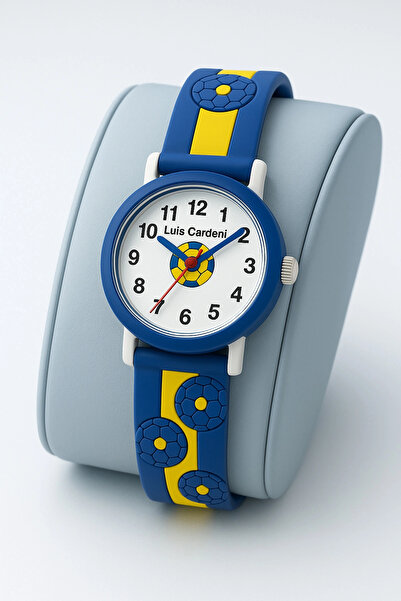 sezerekspres Rodium 12016 Analog Çocuk Kol Saati Taraftar Sarı Lacivert