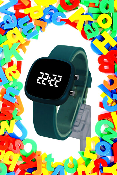 Luis Cardeni Çocuk Kol Saati Led Kol Saati Silikon Kordonlu (10 YAŞ VE ÜZERİ)