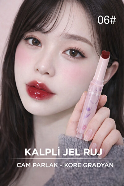 Kozmetik Florette Gege Bear Kalpli Jelly Lipstick - 06 Gege Bear