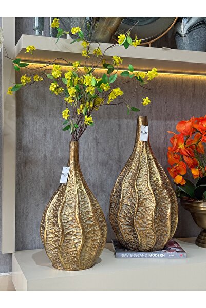 YASAR CONCEPT Vasă metalică Luxonda 24x48 Cm