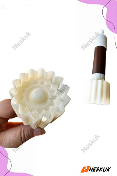 Neskuk قاطع عجين على شكل زهرة، قالب حلويات، أداة تشكيل العجين، قاطع بسكويت، ق...