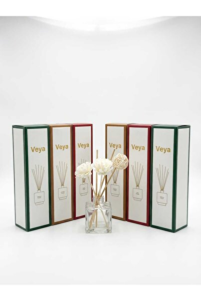 VEYA فواحة أعواد عطرية فيا من 6 قطع – روز وجاردينيا ولافندر – 50 مل – مجموعة ...