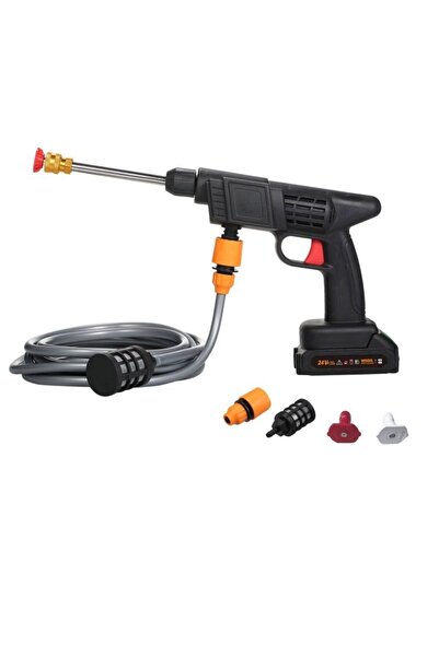 Generic غسالة ضغط لاسلكية للسيارة، 48 فولت، 30 بار، مسدس رش ماء محمول عالي ال...