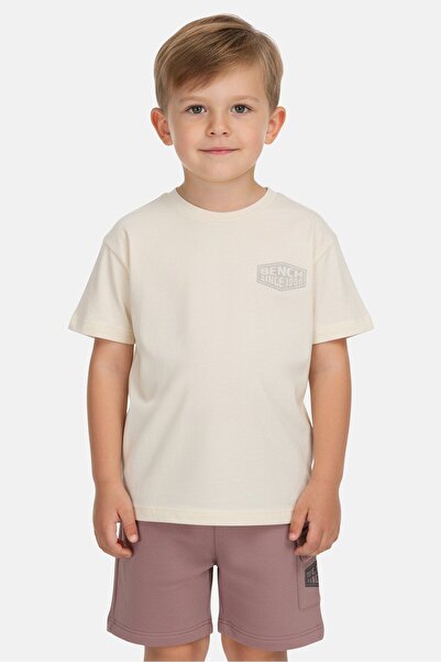 BENCH Toddlers Boy 3 Pieces Short Sleeve Graphic Print Tops And Bottom With S...