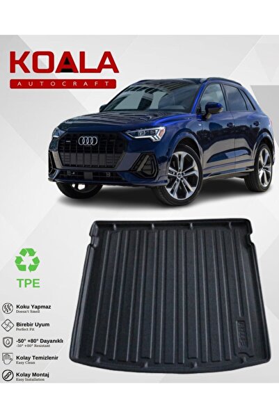 KoalaOtoTekstil Audi Q3 (2021 ve Sonrası) 3d Bagaj Havuzu