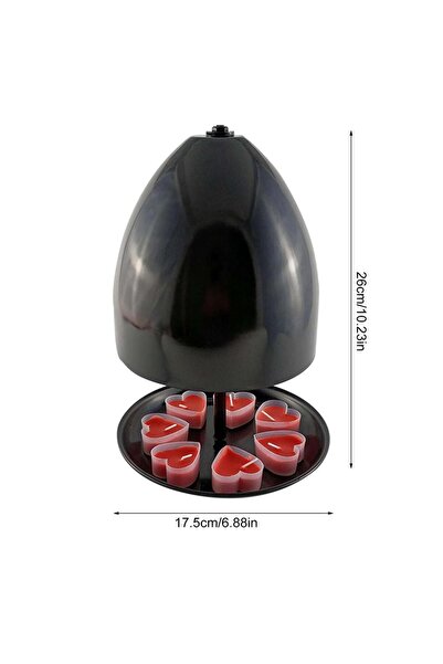 Choice سخان شموع الشاي ذو القاعدة الواحدة، موقد وفرن معدني لشموع الشاي، فرن ش...