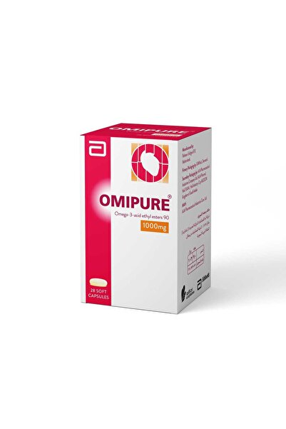 AJA PHARMA كبسولات أوميبور أوميغا 3 / 1000 ملغ - 28 كبسولة