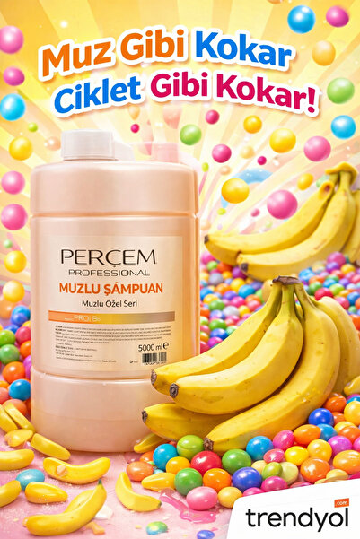 ANTİKKENT Percem Profesyonel Bakim Sampuani 5lt Muzlu