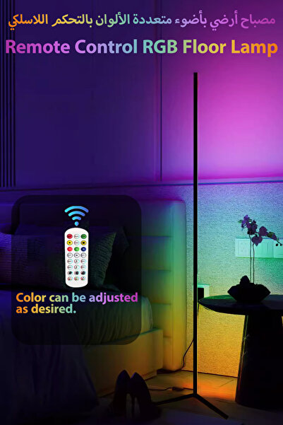 DIDA LED Floor Lamp With Multi-Color Lighting Suitable For Living Room Entert...