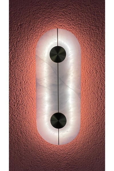 GÜNIŞIĞI AVİZE Mermer Led Aplik