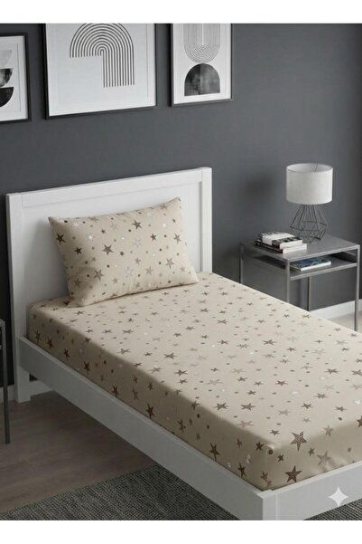 VODDİ Jednokrevetno Čaršav sa lastišem set | 100k200 cm +20 cm | 90% Pamuk | ...