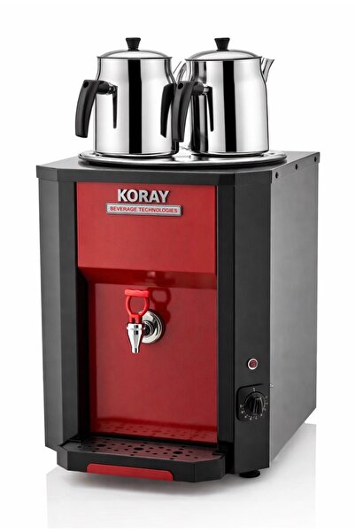 Koray Soğutma 23Lt Sanayi Tipi Elektrikli Çay Kazanı iki Demlikli (İŞ YERİ IÇ...