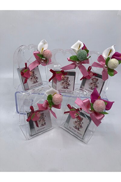 Lavin Çikolata 25 adet Pleksi Çanta Hediye Bebek Çikolata