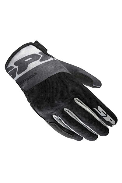 Spidi Flash-Kp Summer Gloves Gray Black