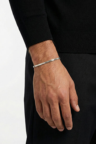 Les Tigres Gümüş Kaplan Charm Serial Bileklik