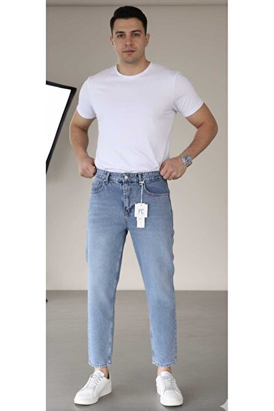 Forever Clever Blue Boyfriend Regular Waist Straight Leg Jeans