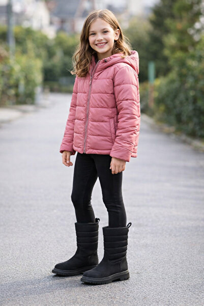 Pinokyo 31-35 Numara Pinokyo Hamburg Kız Çocuk Siyah Renk Bot