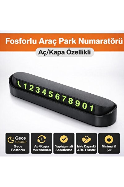 Teknotik Araç Fosforlu Numaratör Aç-Kapa