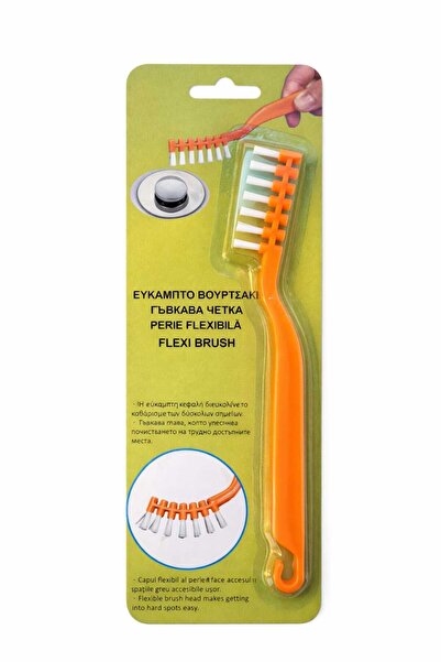 OEM Perie flexibila pentru curatare baie, cap flexibil, pentru spatii greu ac...