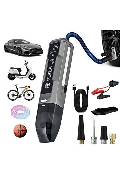 HYDER Starter auto + aspirator + compresor, 600/300A, 6,7kPa aspirare, 6000mA...