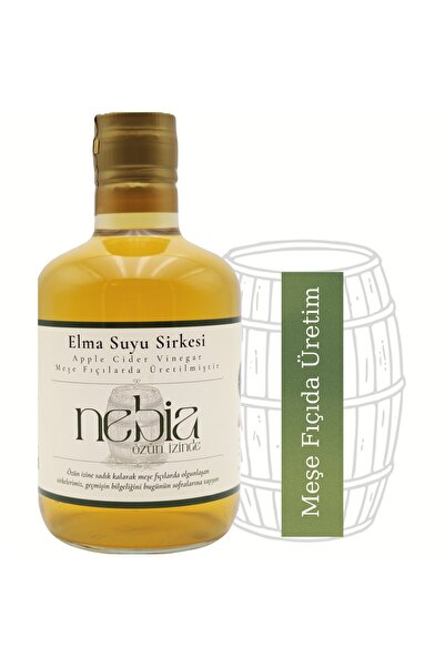 Nebia Meşe Fıçı %100 Doğal Elma Suyu Sirkesi 500 ml