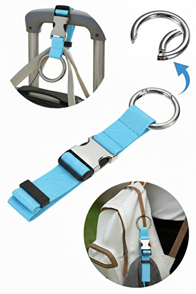 Boldy Držač za putne potrepštine - Kopča za vješanje i remen za prtljag - Rem...