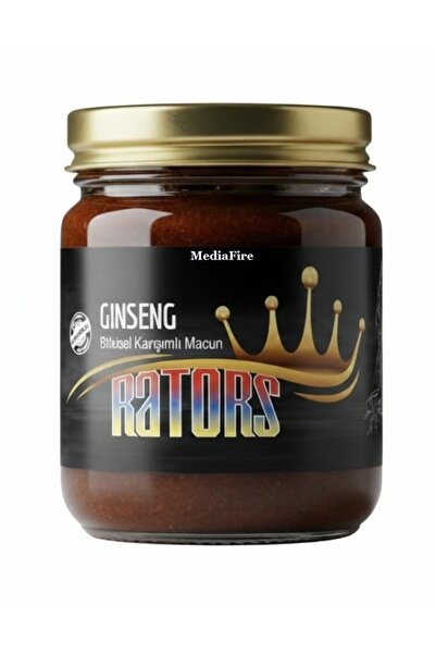 MediaFire Ginsengli Bitkisel Karışımlı Macun 240gr Atom Bitkisel Kuvvetli Rators Güçlü Macun Macunu Kuvvetli