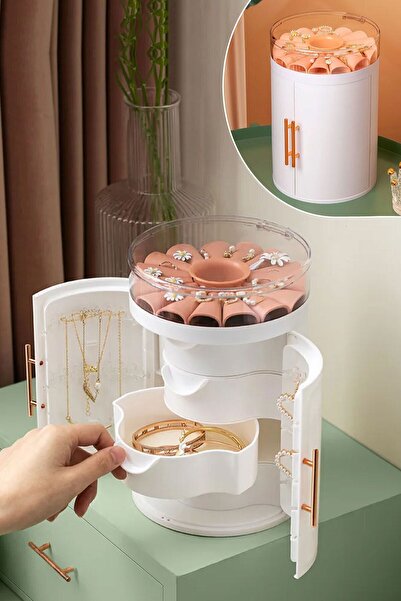 İronika Drawers Jewelry Organizer Jewelry Organizer Ring Necklace Bracelet Box