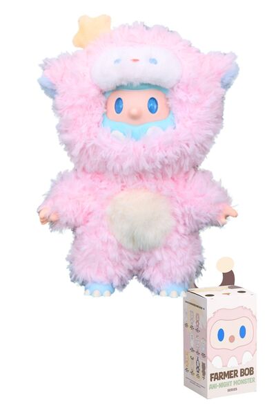 Pokkito Jucarie surpriza de plus, Breloc, Blind Box, Farmer Bob - Any Night M...