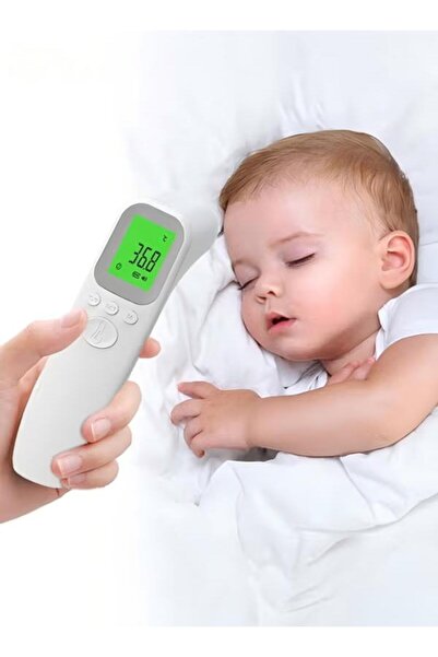 DOMEET مقياس حرارة رقمي بالأشعة تحت الحمراء بدون تلامس للجبهة للأطفال