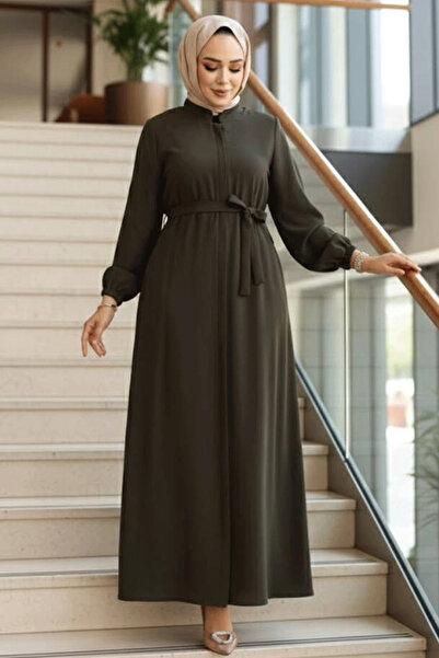 N.S NEVA STYLE Каки с колан, скромна фераса 26391HK