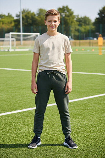 Fulla Moda Ανδρικό παιδικό φούτερ με στάμπα Cebi Superpsv Jogger