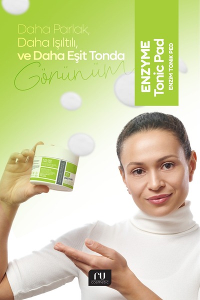 ru cosmetic Akne -dengeleme Tonik Ped Azelaik,malik,salisilik Asit,çay Ağacı,bromelain (60 PED-60 GÜN)