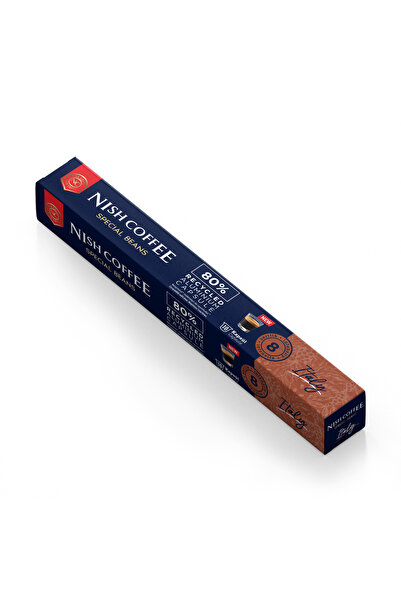 Nish Coffee Kapsül Kahve 7 Italy (Nespresso Uyumlu)-10 Adet