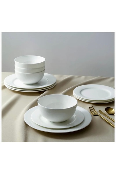 cc bin shihon طقم صحون عشاء ميلامين مكون من 12 قطعة/4 أشخاص ارتقِ بمائدتك مع ...