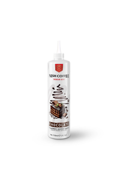 Nish Coffee Nish Çikolata Aromalı Dekor Sos 750 Gr